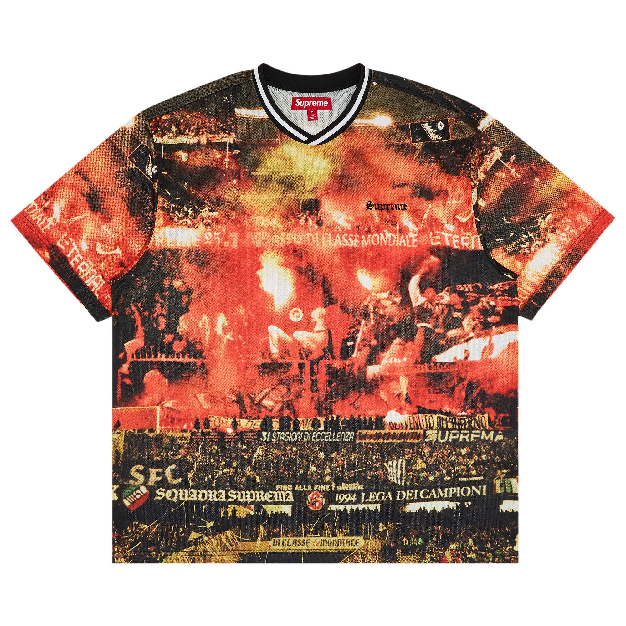 ★25SS WEEK19★Supreme Vinci Per Noi Soccer Short WEEK 19 @SUPREMENEWYORK® VINCI PER NOI JERSEY $160.00/SHORTS