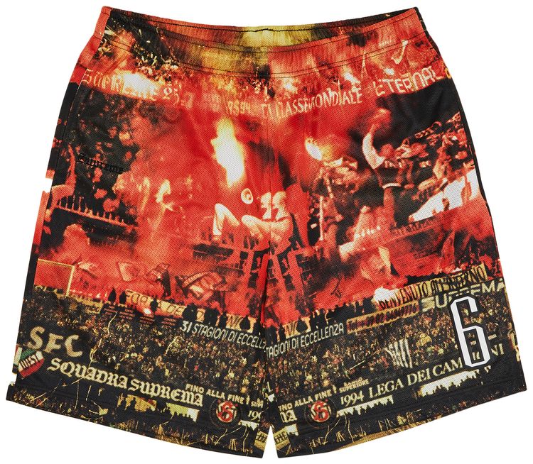 Supreme Vinci Per Noi Soccer Short Multicolor
