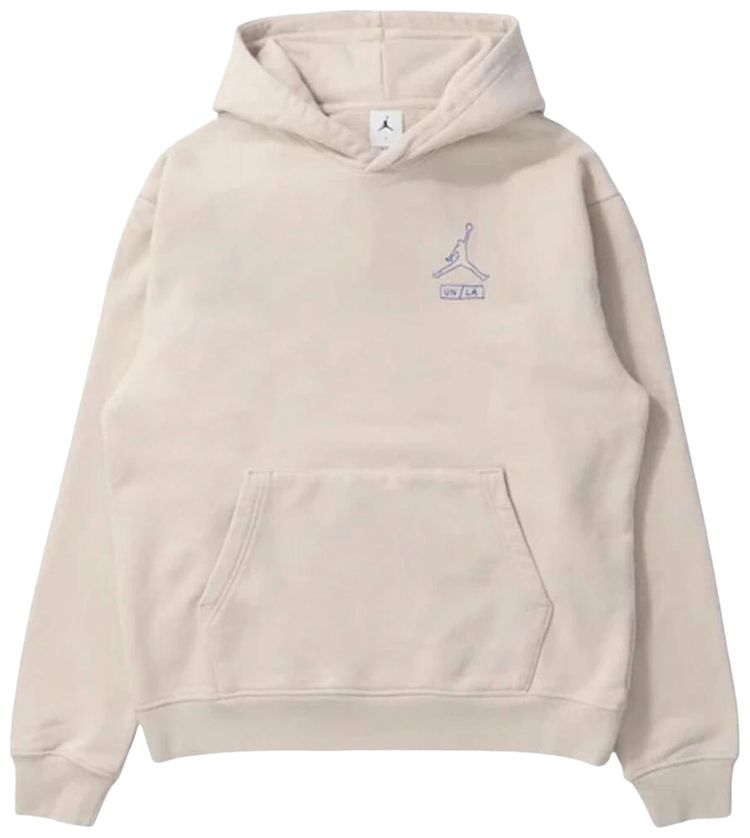Air Jordan x Union LA Fleece Hoodie Light Orewood BrownHyper Cobalt
