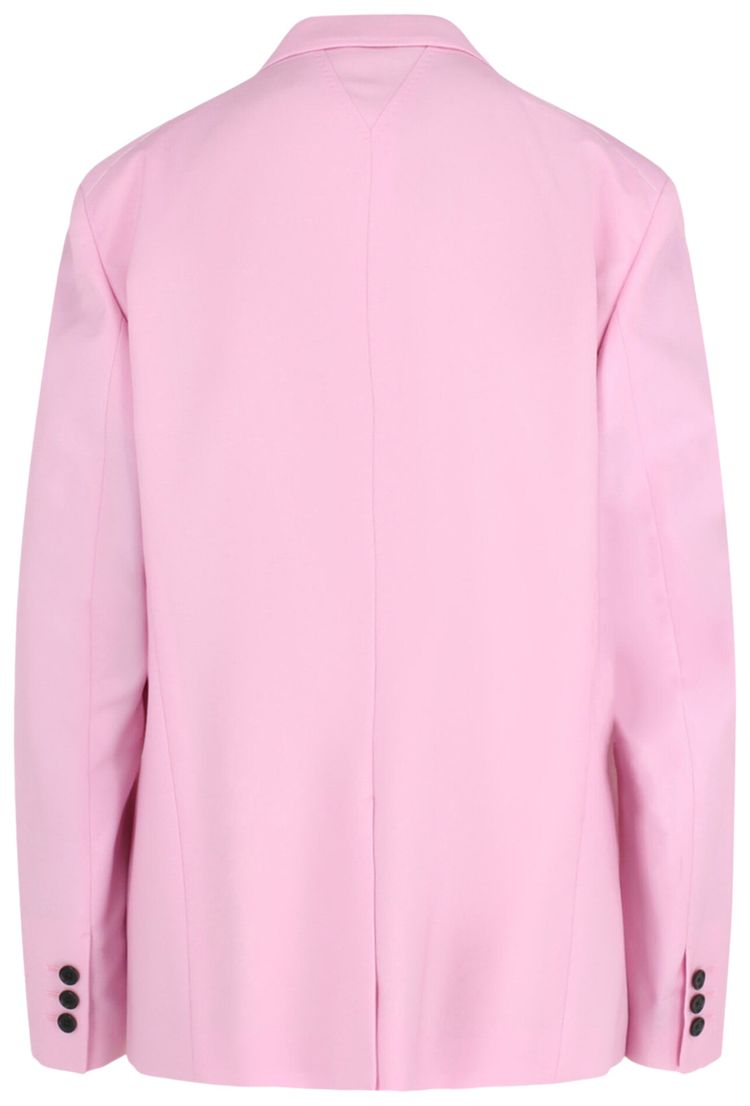 Versace Wool Blended Blazer Pink