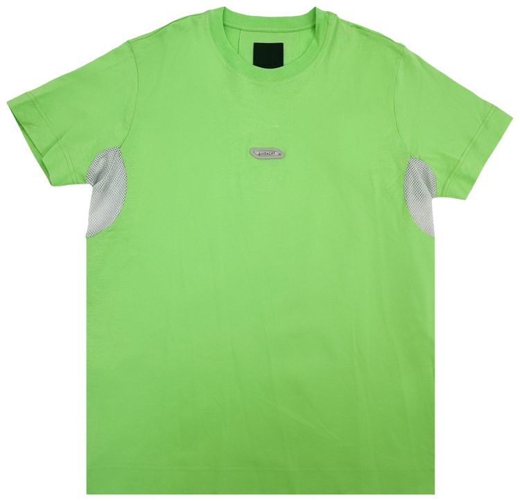 Givenchy Logo Crewneck Short Sleeve T Shirt Bright Green