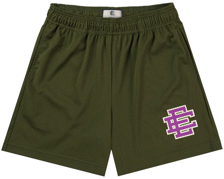 Eric Emanuel EE Basic Short Chive GreenPurple
