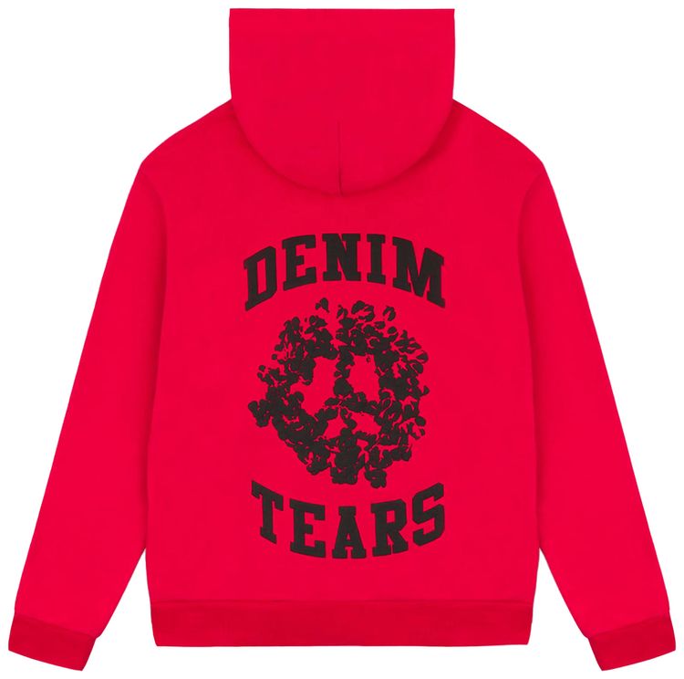 Denim Tears Denim University Zip Hoodie Red