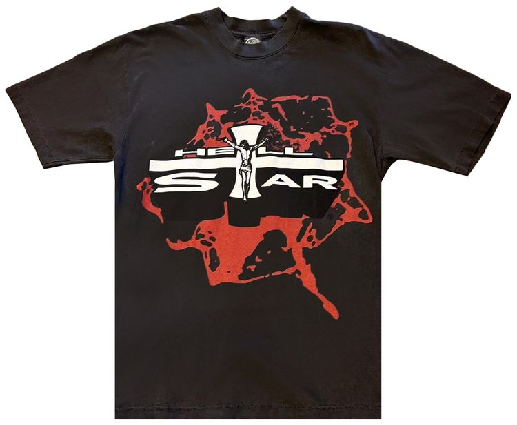 Hellstar Studios Jesus Emblem Tee Red