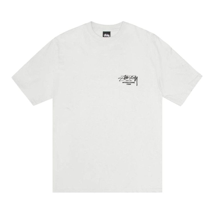 Stussy Beat Sounds Pigment Dyed Tee White