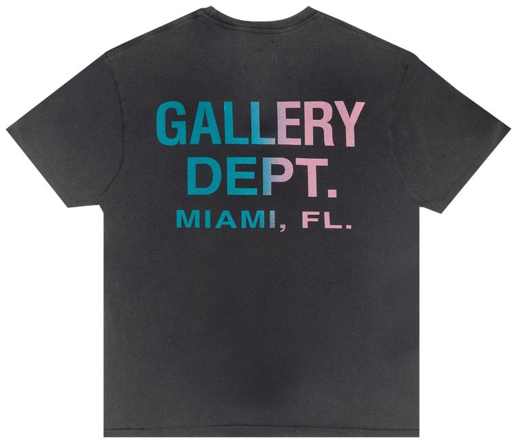 Gallery Dept Miami Boardwalk Tee Black
