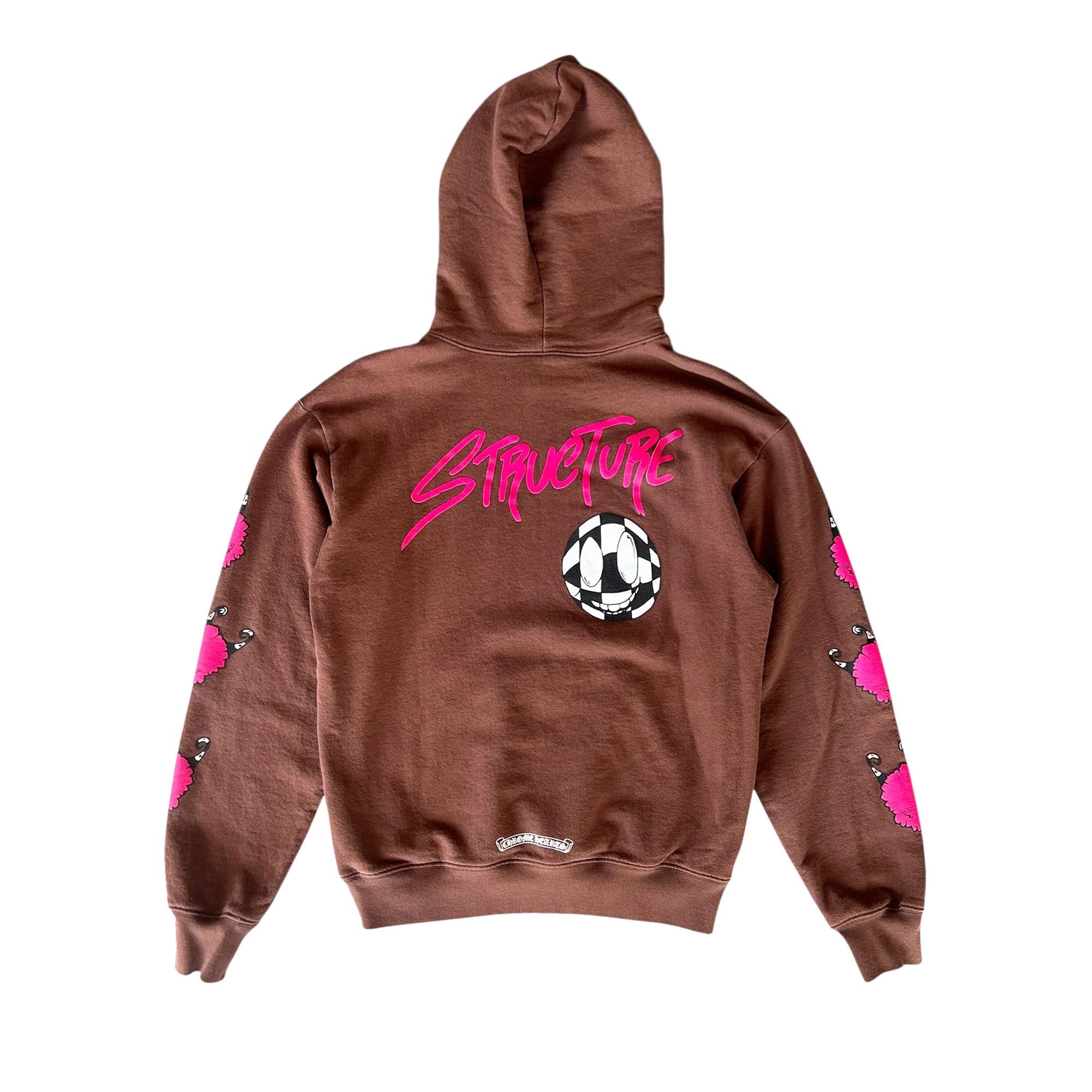 Buy Chrome Hearts x Matty Boy Brown Structure Hoodie 'Brown