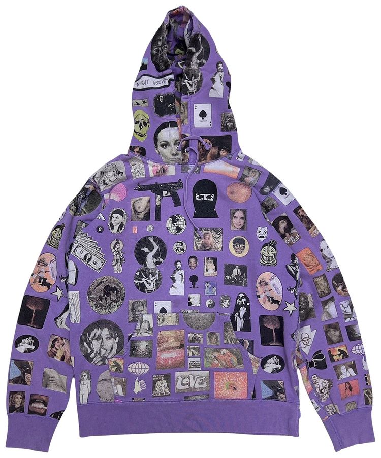 Supreme Thrills Hooded Sweatshirt Dusty Lavender