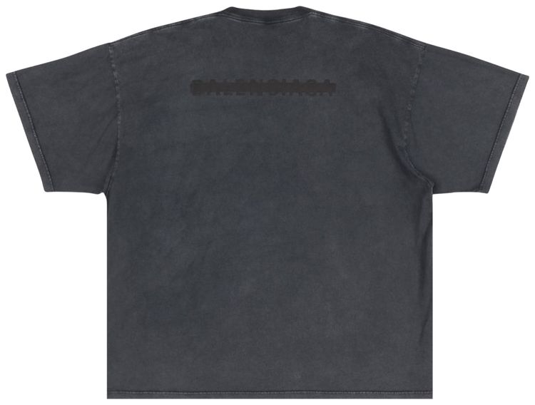 Balenciaga Strike 1917 Print Tee Vintage Black