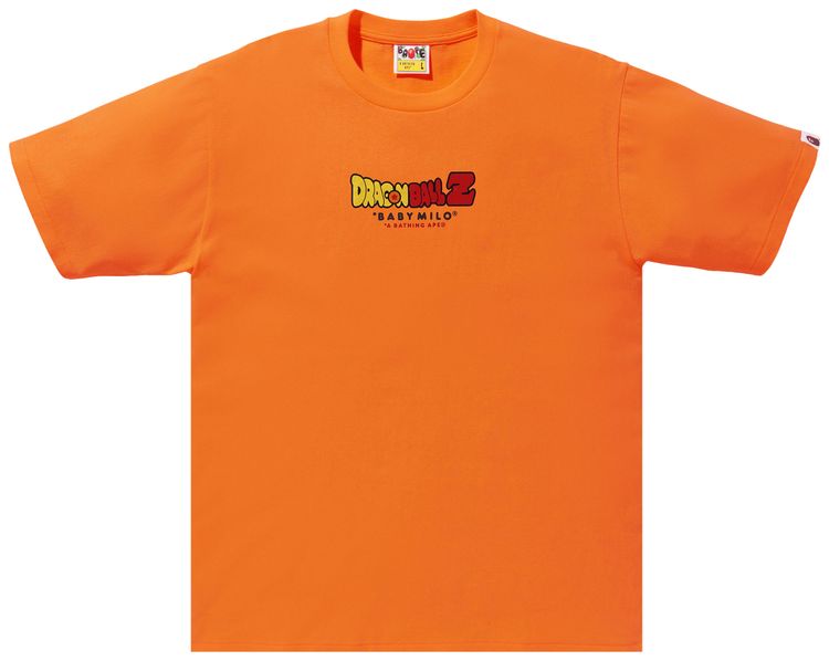 BAPE x Dragon Ball Z Ape Head Tee Orange