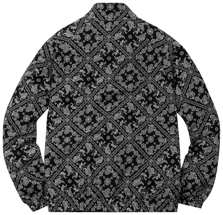 Anti Social Social Club Bandana Track Jacket Black