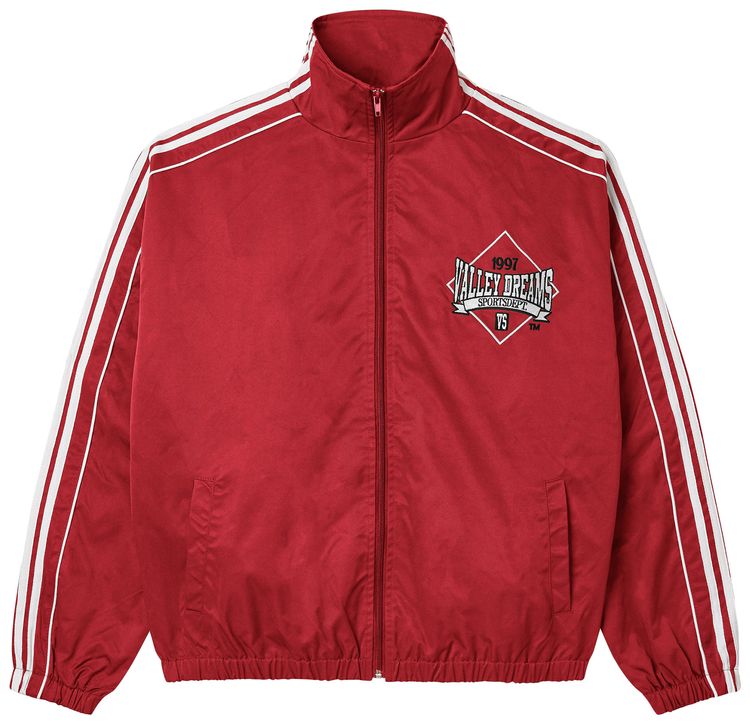 Vale Forever Stripe Track Jacket Red