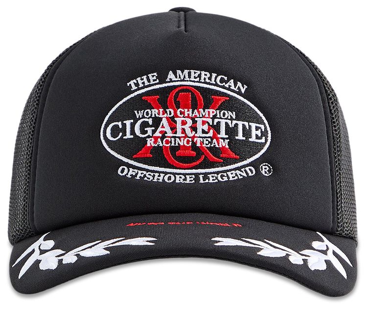 Kith For Cigarette Nolan Trucker Hat Black