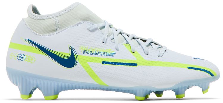 Nike Phantom GT2 Academy DF MG Grey Dark Marina Blue