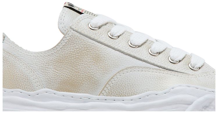 Maison Mihara Yasuhiro Hank OG Sole Brushed Shrink Leather Low White