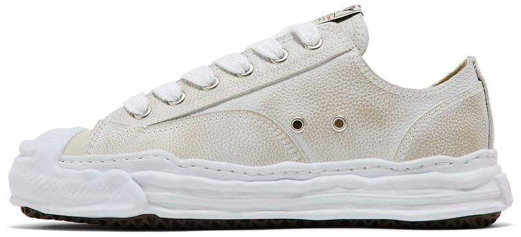 Maison Mihara Yasuhiro Hank OG Sole Brushed Shrink Leather Low White