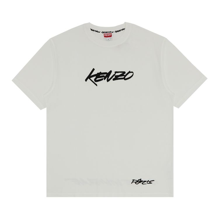 Kenzo Gots Futura Classic T Shirt Off White