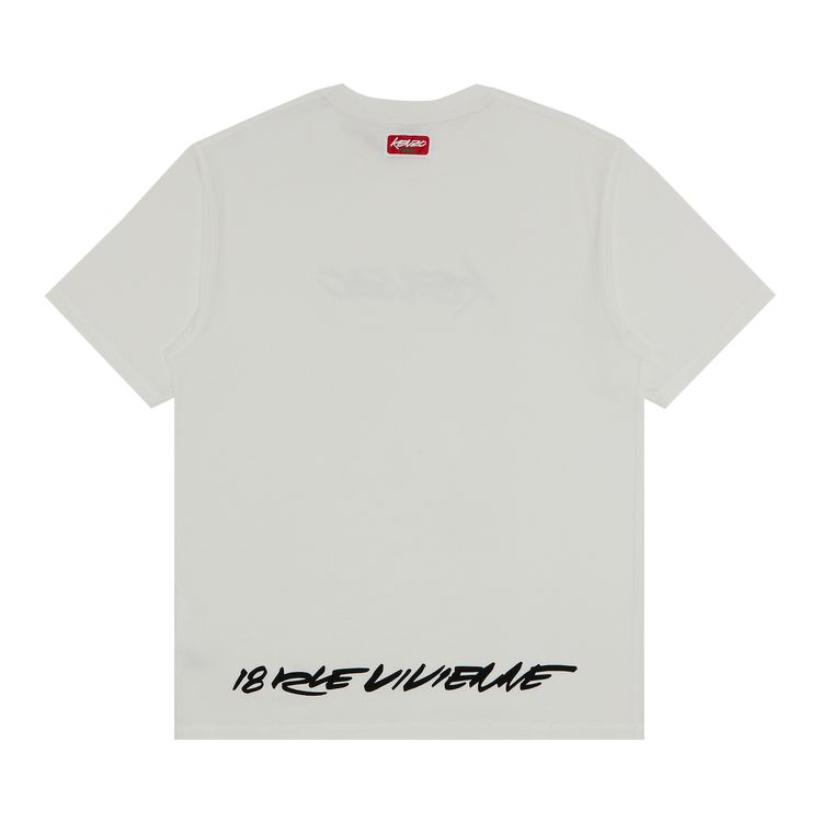 Kenzo Gots Futura Classic T Shirt Off White