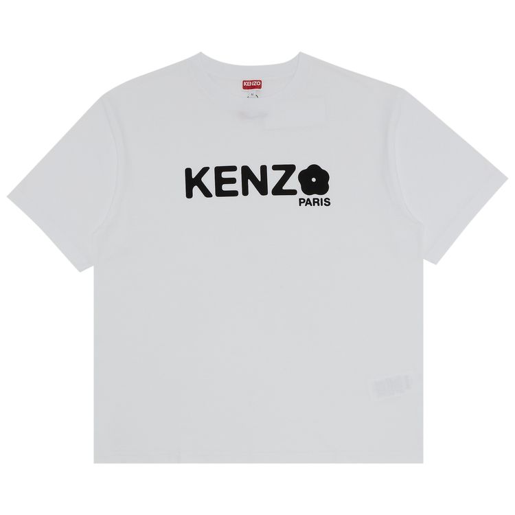 Kenzo Gots Boke Flower 20 Oversize T Shirt Off White