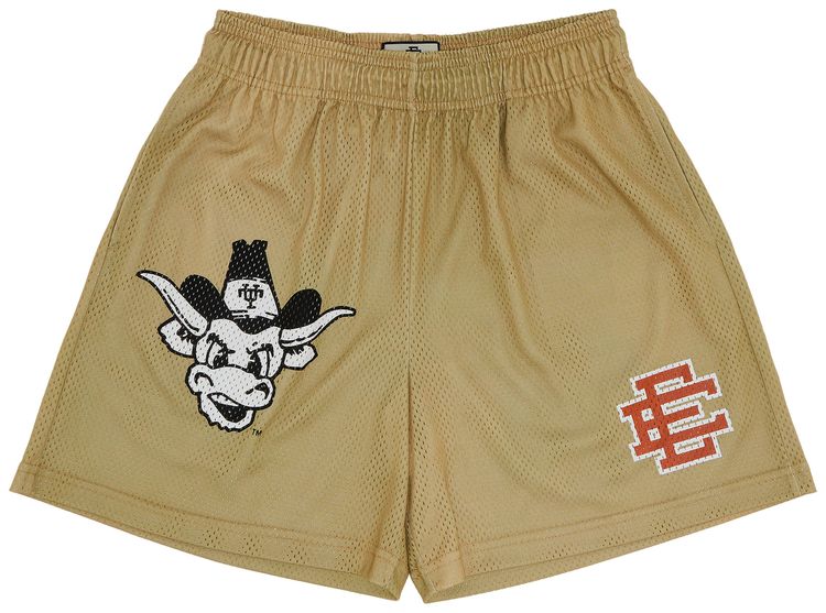 Eric Emanuel x University of Texas Basic Shorts BrownOrange