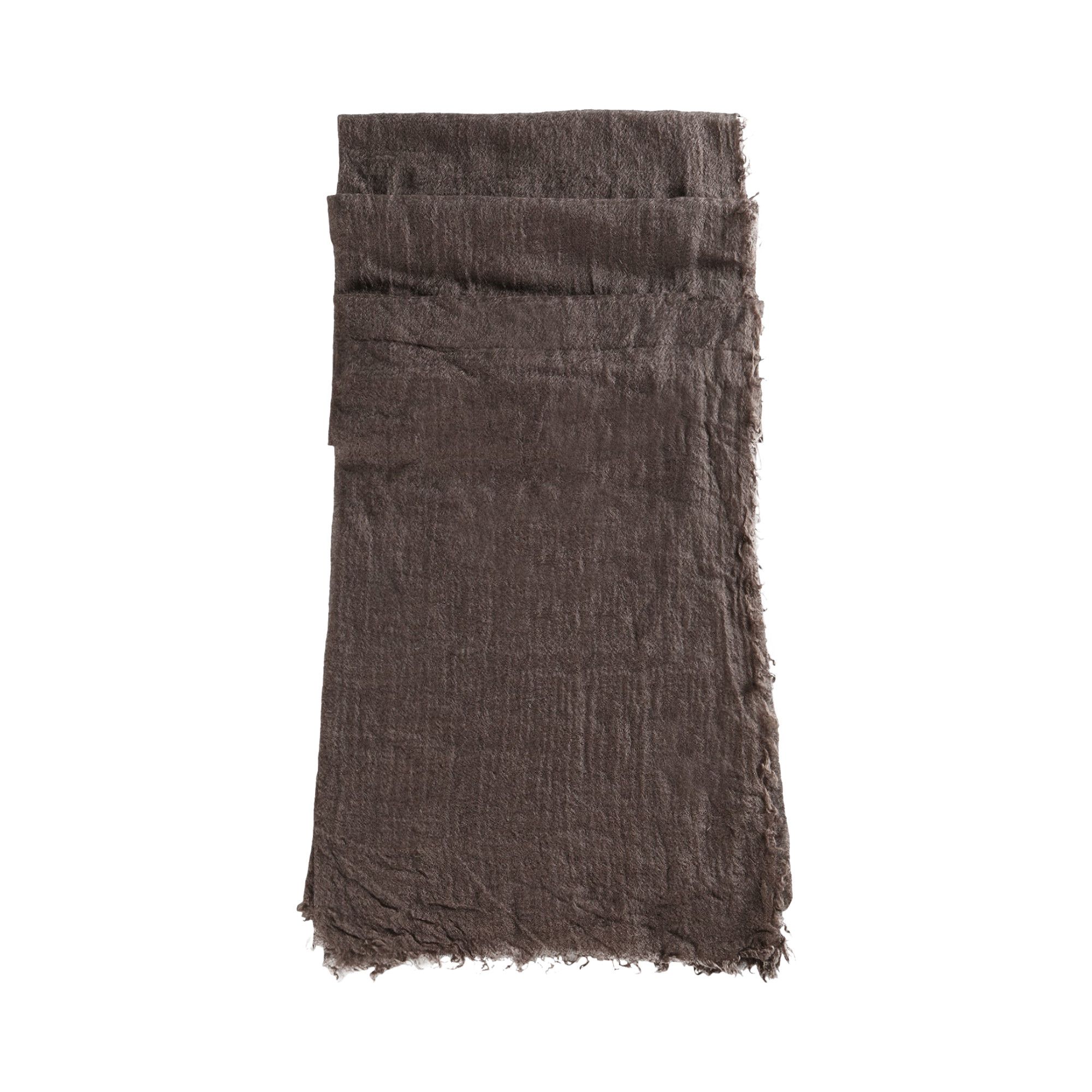 スカーフ RICK OWENS WOMEN RP02D3460 34 FOLLO SCARF DUST RICK OWENS WOMEN FOLLO SCARF DUST SS24 | DOSHABURI Online Shop