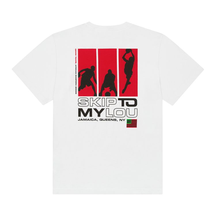 Denim Tears Skip To My Lou Rafer Alston Tee White