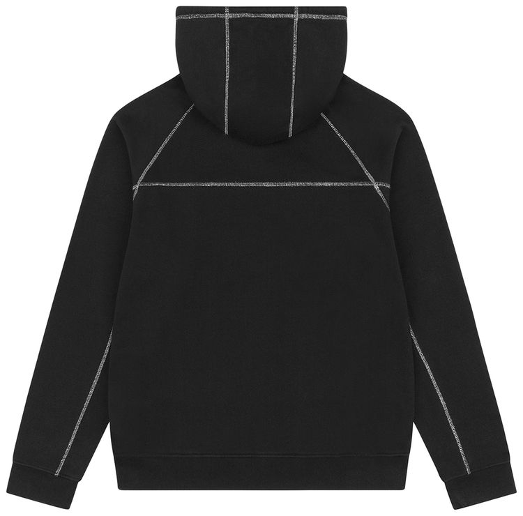 Denim Tears Court Lines Zip Hoodie Black