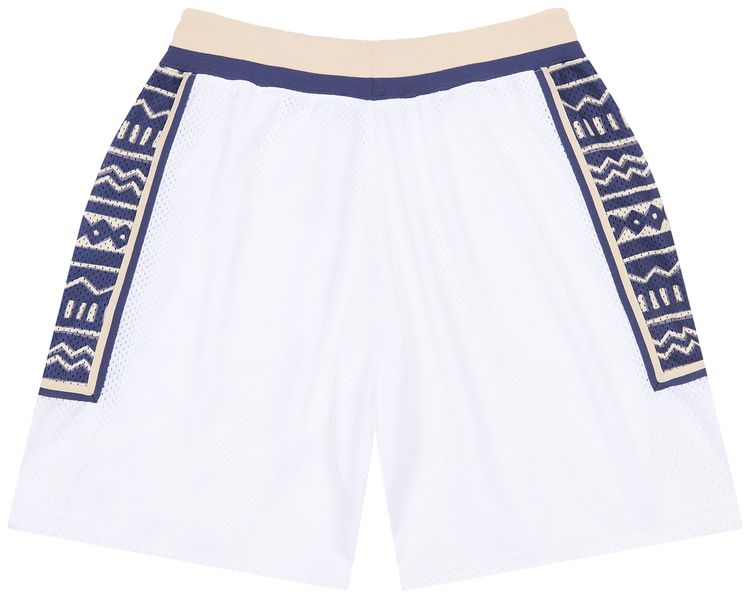 Denim Tears Game Shorts White