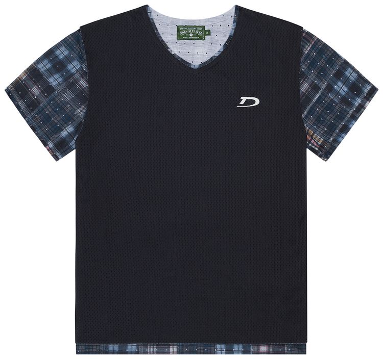 Denim Tears Madras Practice Jersey Navy