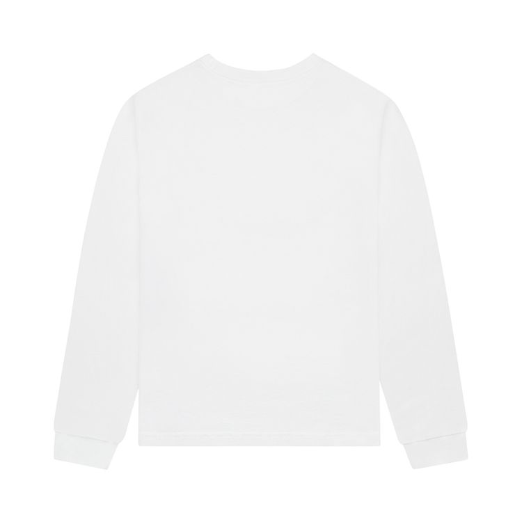 Denim Tears Panther Mascot Long Sleeve Tee White