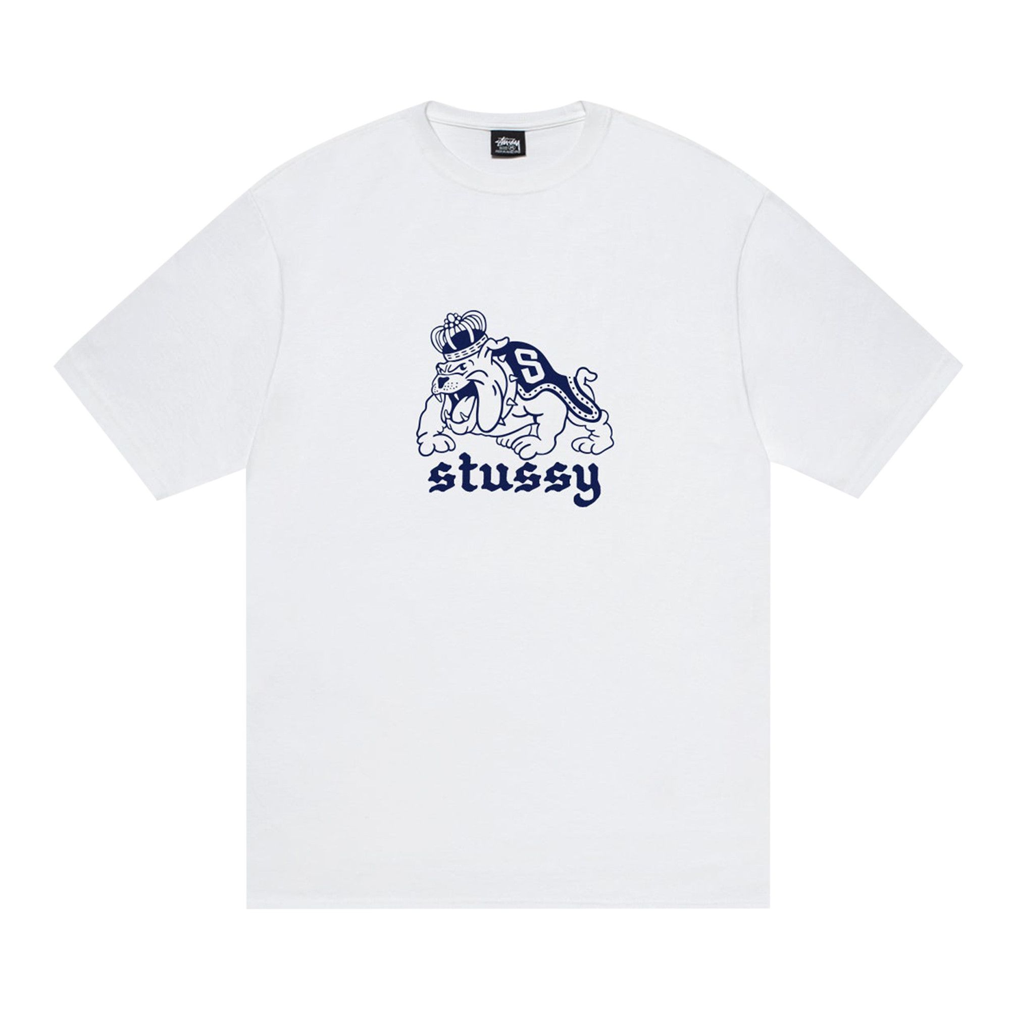 Buy Stussy Bulldog Tee 'White' - 1905154 WHIT | GOAT