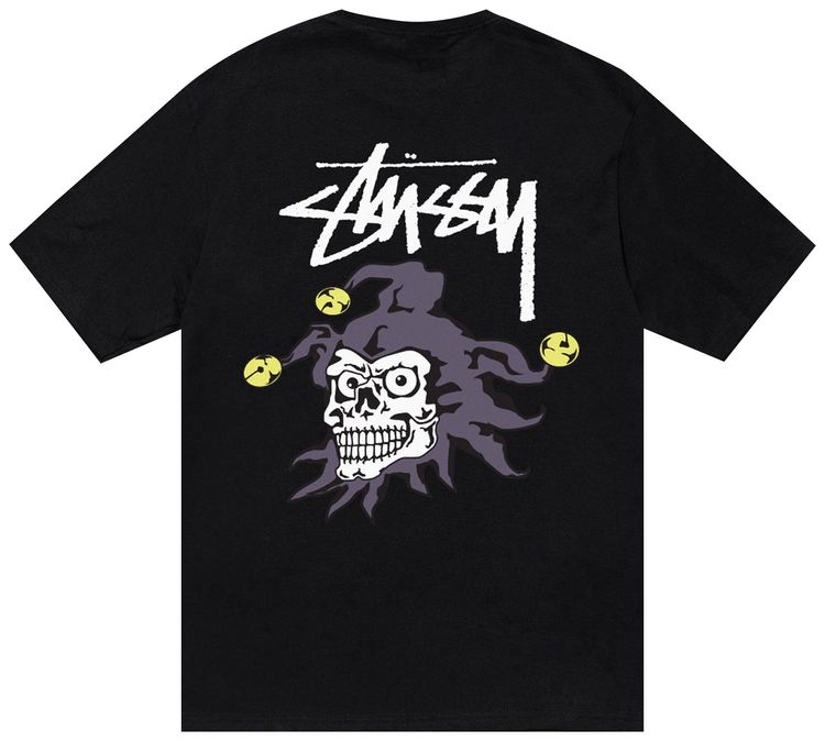 Stussy Joker Tee Black