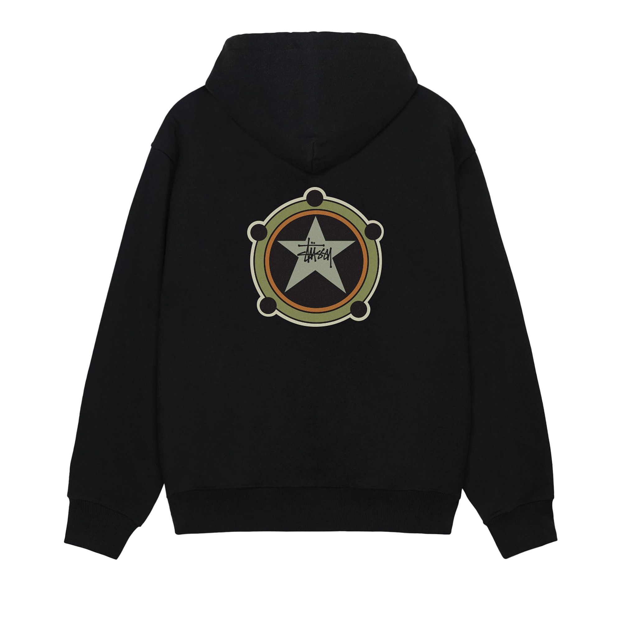 Buy Stussy Ranger Zip Hoodie 'Black' - 1975157 BLAC | GOAT