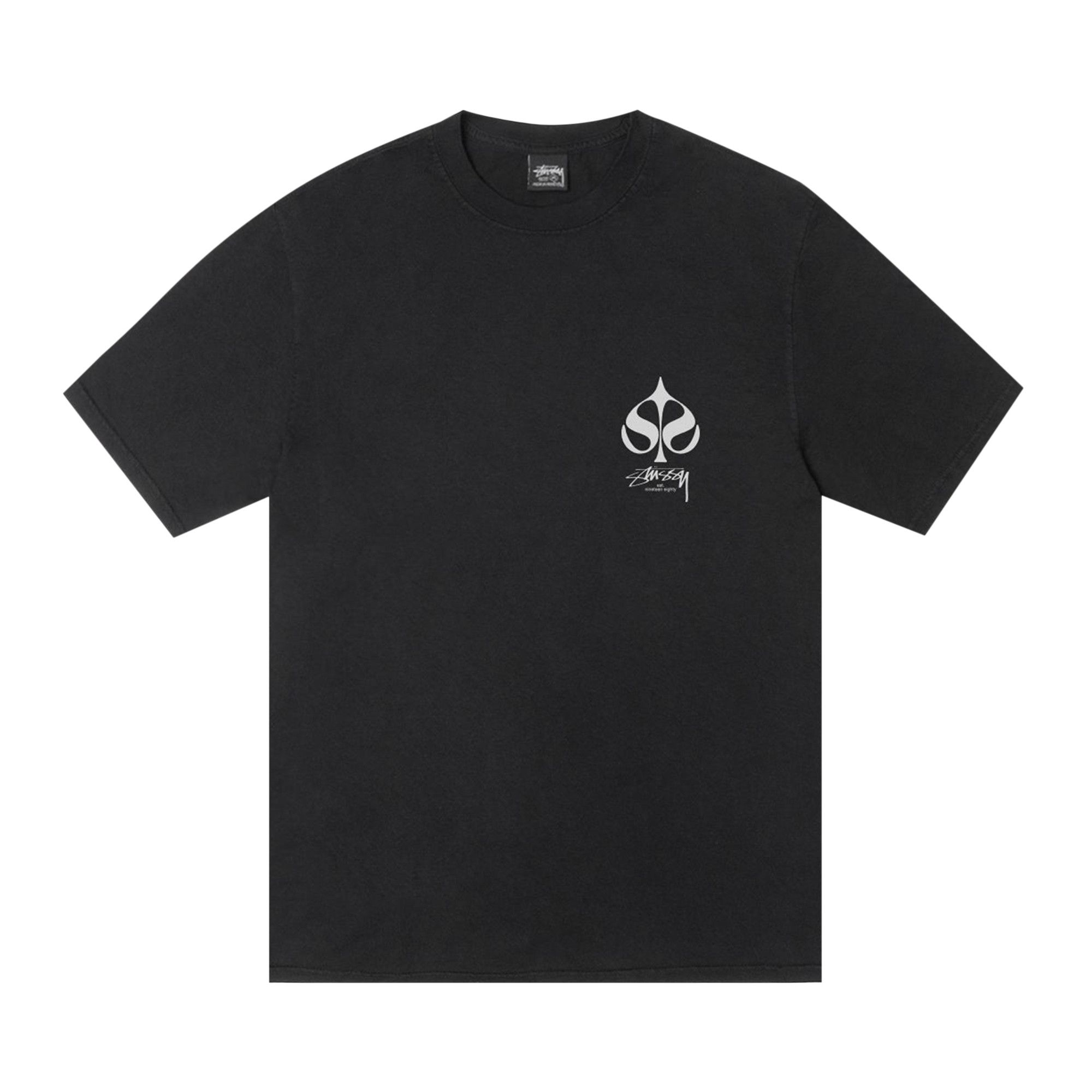 【STUSSY】SPADE TEE PIGMENT DYED TEE Spade Tee Pigment Dyed – Natural | Tees | Stüssy