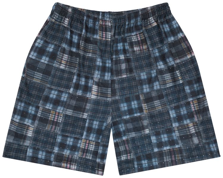 Denim Tears Madras Practice Shorts Blue