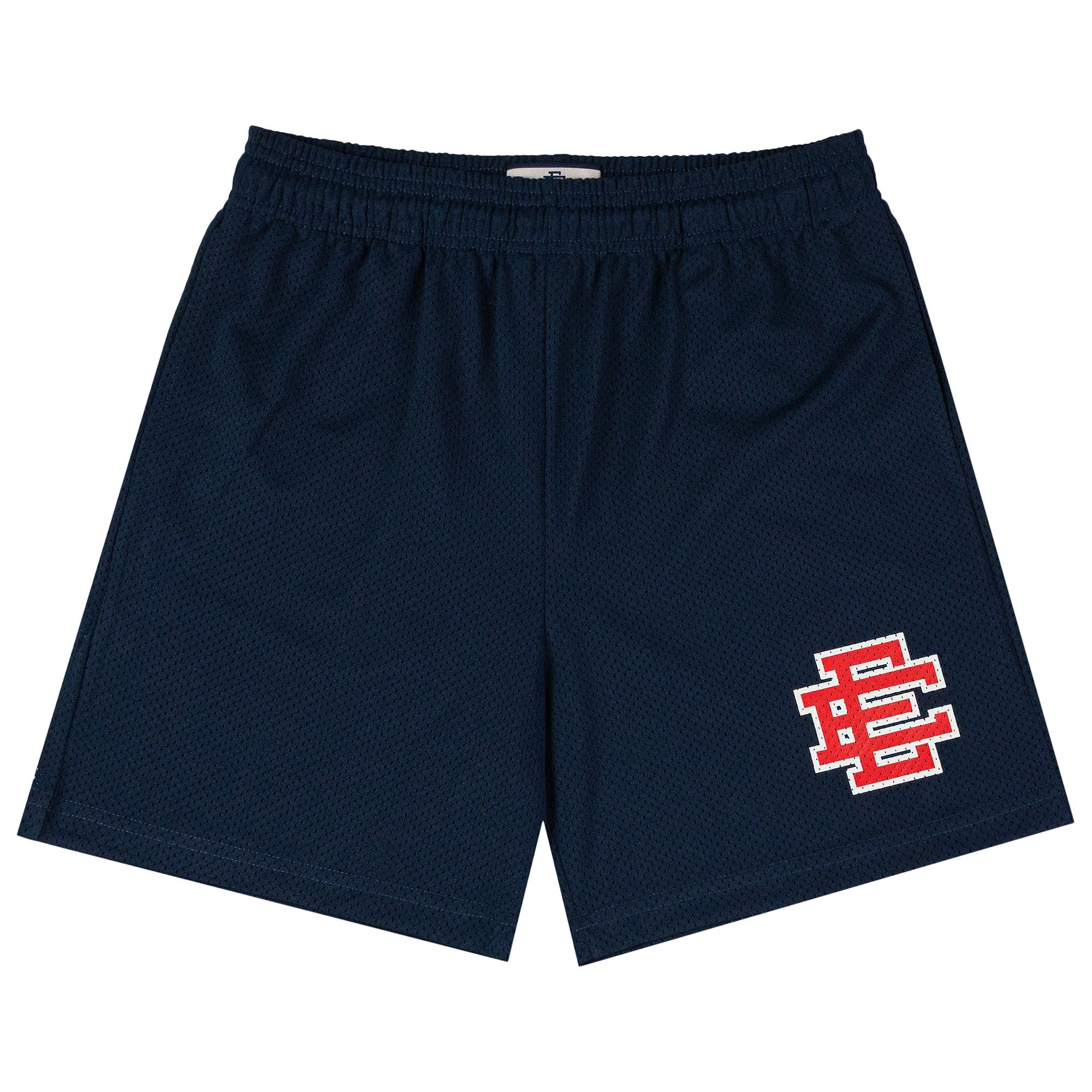 Buy Eric Emanuel EE Basic Short 'Navy/Red' - EESU25MS27 000NVRD | GOAT