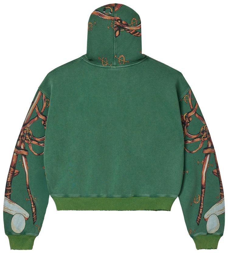 Vale Forever Heritage Zip Up Green