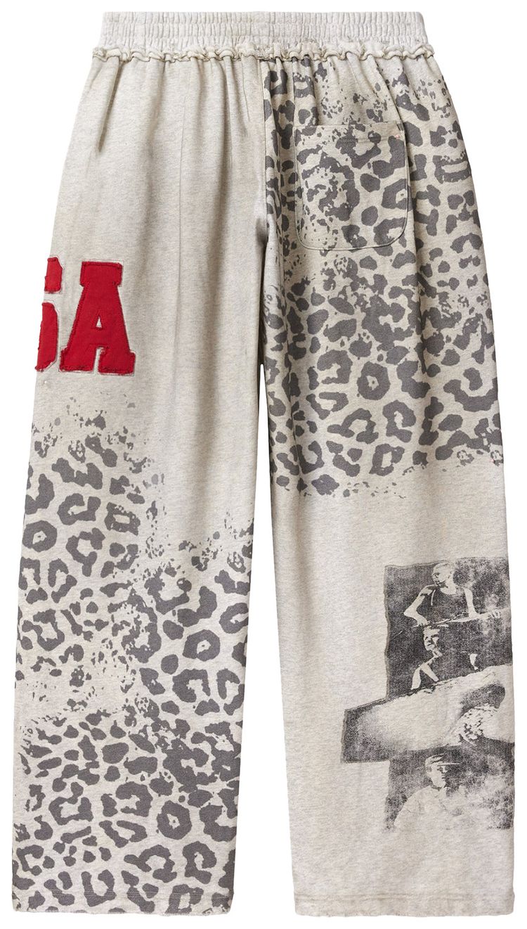 Vale Forever Cheetah Sweats Grey