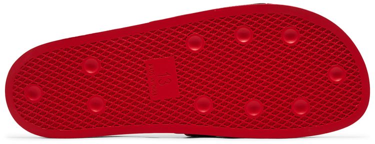 Adidas Shmoofoil Slide Scarlet