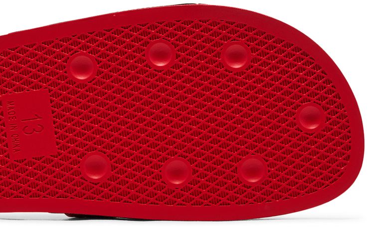 Adidas Shmoofoil Slide Scarlet