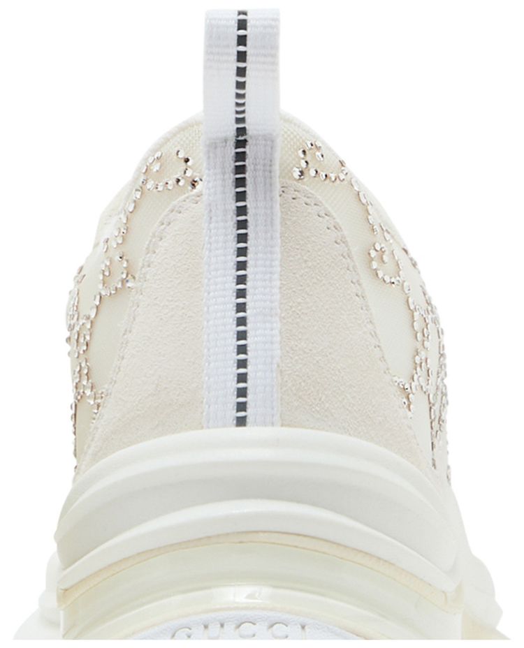 Gucci Wmns Run Sneaker GG Crystal   White