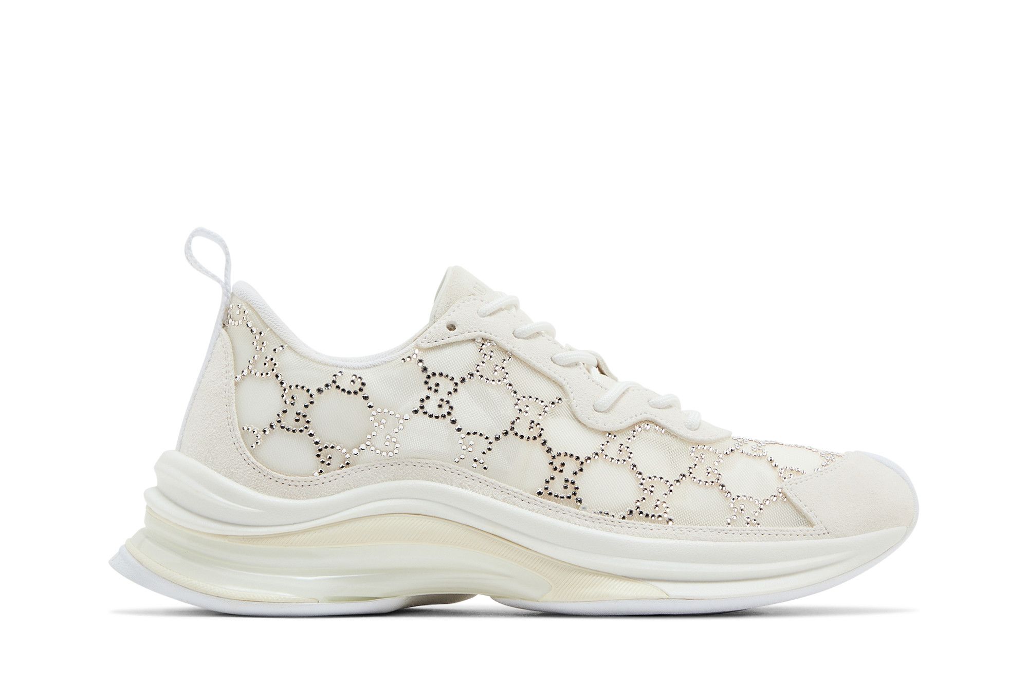 スニーカー [GUCCI] Women's Run GG Sneakers NEW Gucci Run GG Supreme Sneaker Printed Leather Women