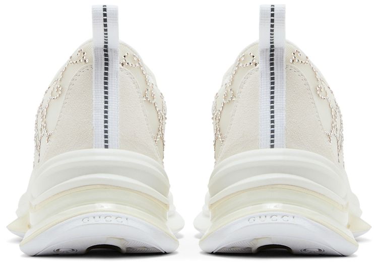 Gucci Wmns Run Sneaker GG Crystal   White