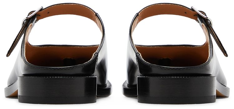 Maison Margiela Wmns Tabi City Loafer Buckled Mule Black