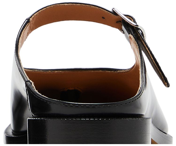 Maison Margiela Wmns Tabi City Loafer Buckled Mule Black