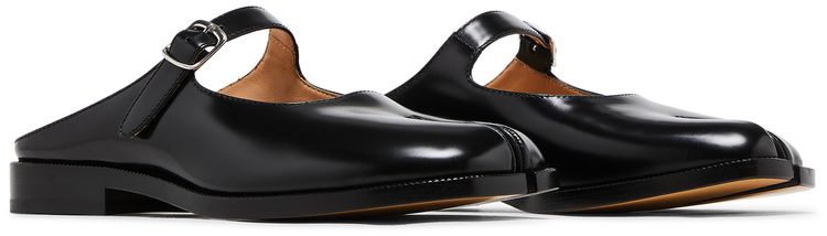 Maison Margiela Wmns Tabi City Loafer Buckled Mule Black
