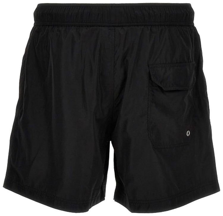 Palm Angels Classic Logo Swimshorts BlackWhite