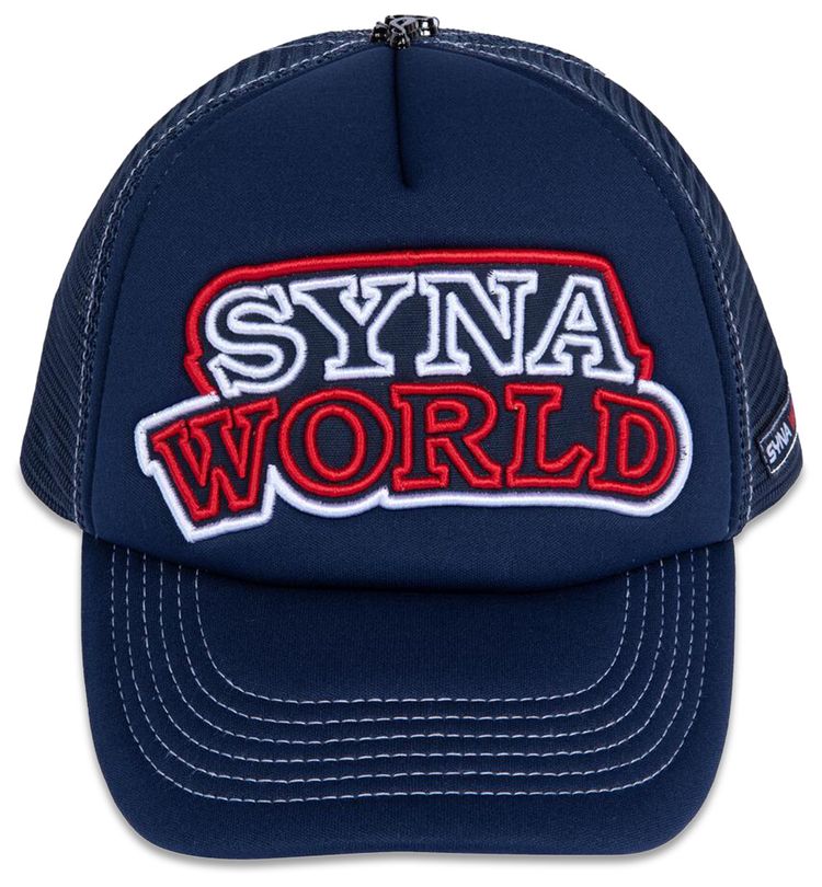 Syna World Syna Workwear Trucker Cap NavyTomato