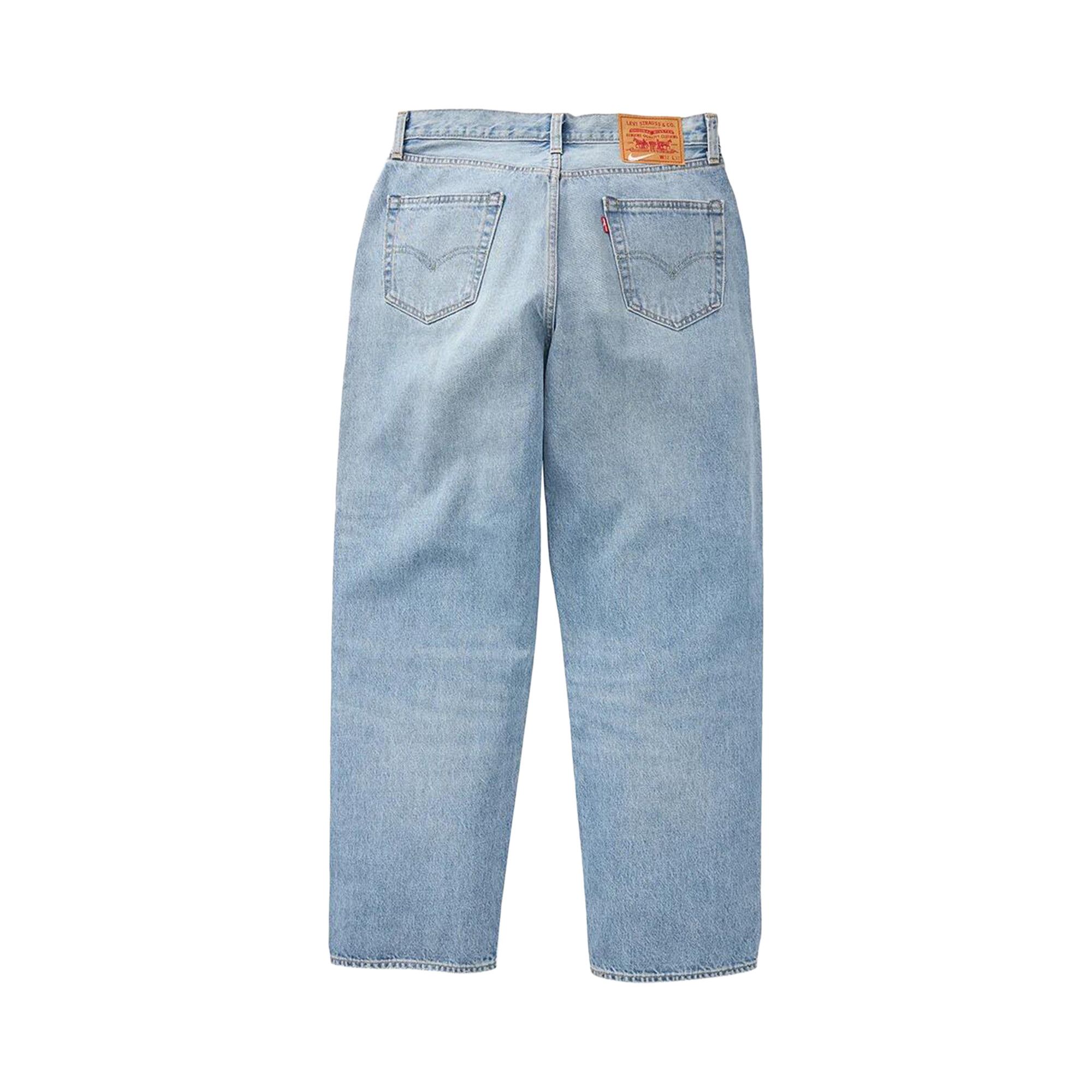 【Nike x Levi's】 Baggy Jeans Light Blue Buy Levi's x Nike Baggy Jean 'Light Blue' - 002TN 0000 | GOAT