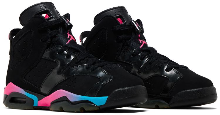 Jordan Black And Pink Jordan AIR JORDAN RETRO PRE-SCHOOL 'HYPER